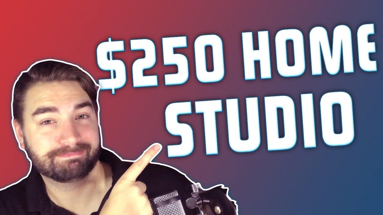 'Video thumbnail for How To Build A Home Studio For Under $250'