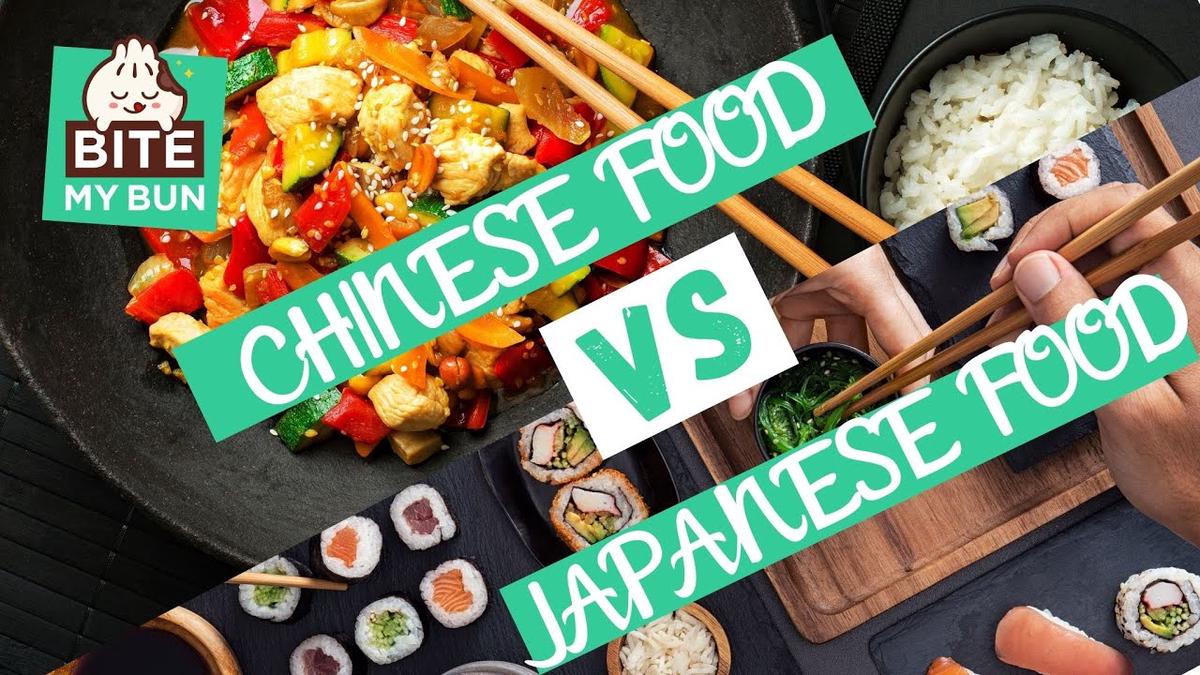 'Video thumbnail for Chinese food vs Japanese food | 3 main differences explained'