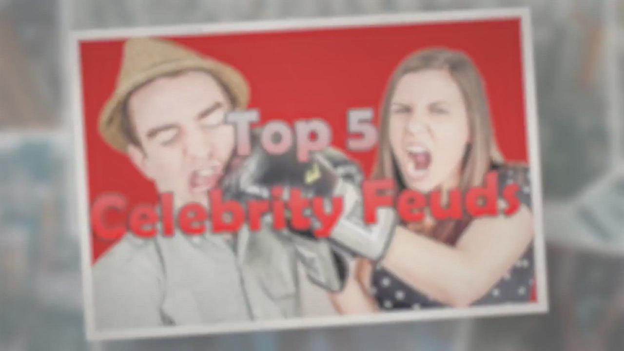 'Video thumbnail for Top 5 Celebrity Feuds'