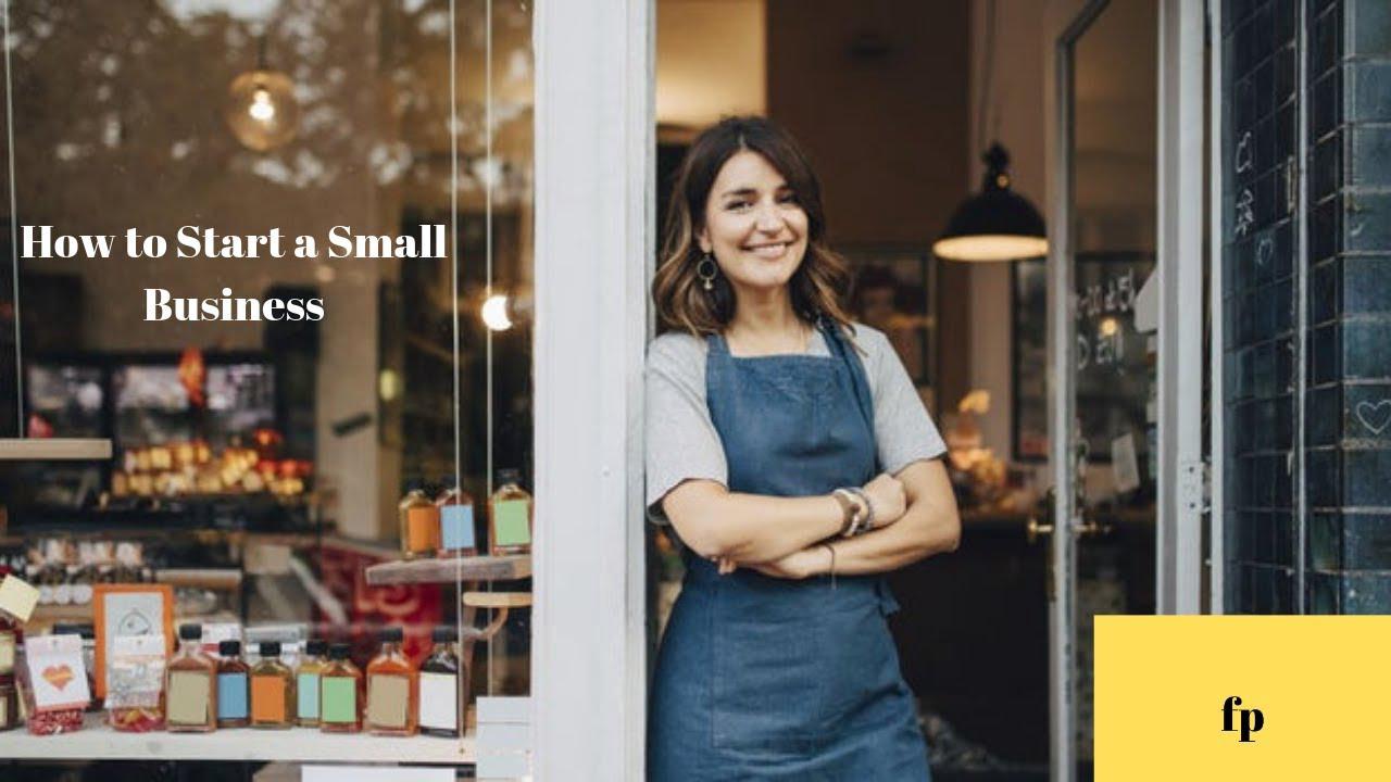 'Video thumbnail for How to Start a Small Business'
