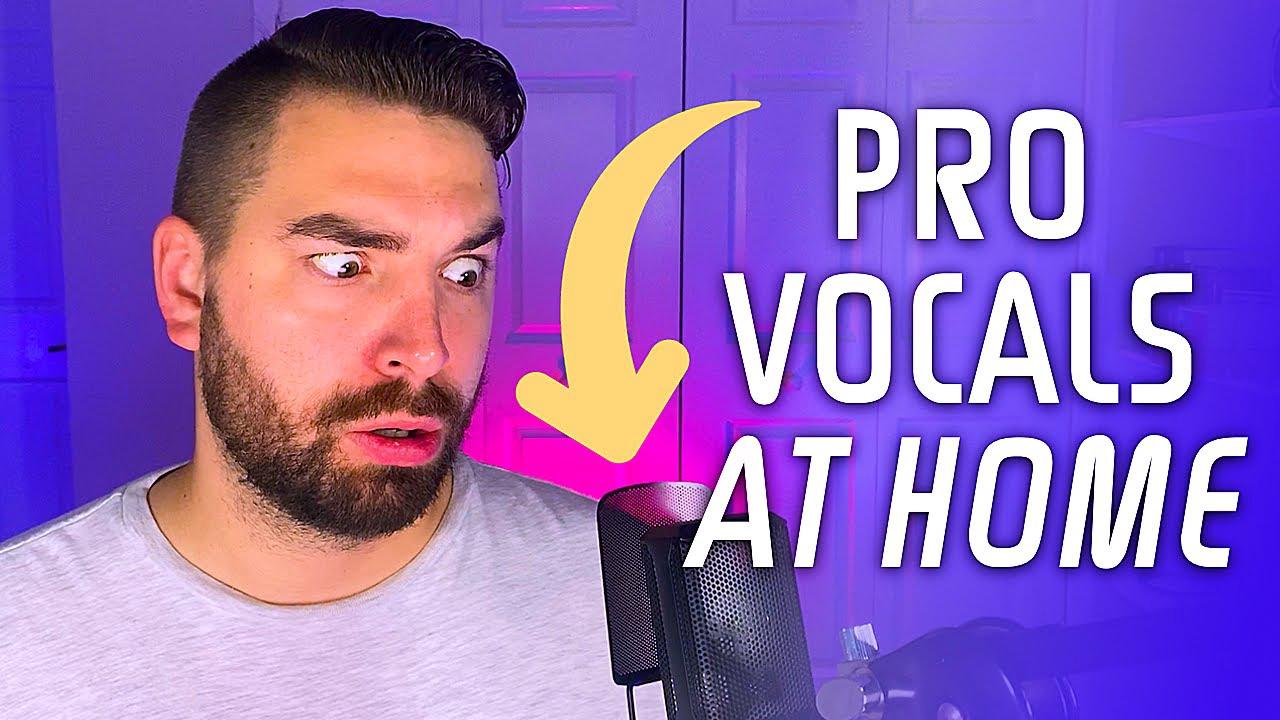 'Video thumbnail for How To Record Pro Vocals From Home (10 Simple Steps)'