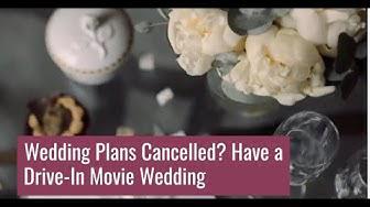 'Video thumbnail for Wedding Plans Cancelled? Have a Drive-In Movie Wedding (Here’s How)'