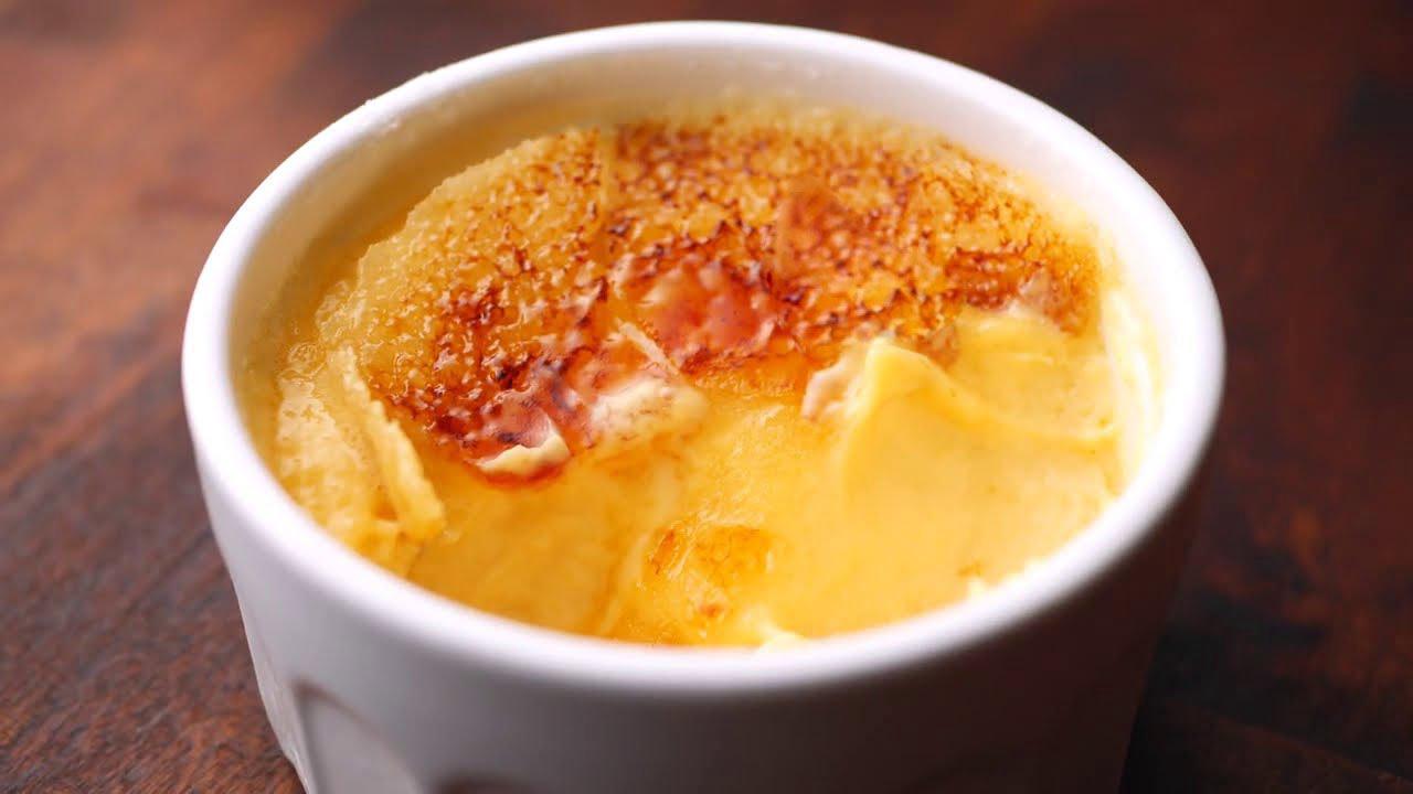 'Video thumbnail for Creme Brulee (Only 4 Ingredients)'