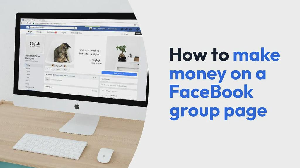 'Video thumbnail for How to make money on a FaceBook group page?'