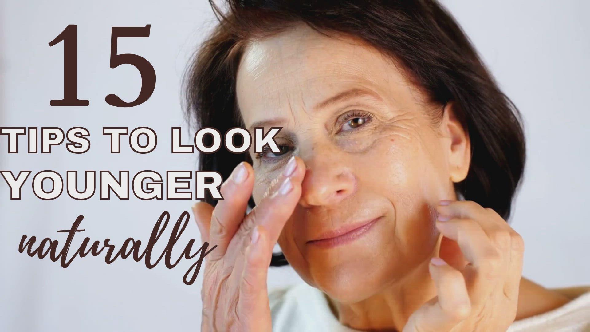 'Video thumbnail for 15 Easy Ways To Look Younger And Glowy In and Out'