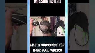 'Video thumbnail for Haircut Fails Shorts Try not to laugh #shorts'