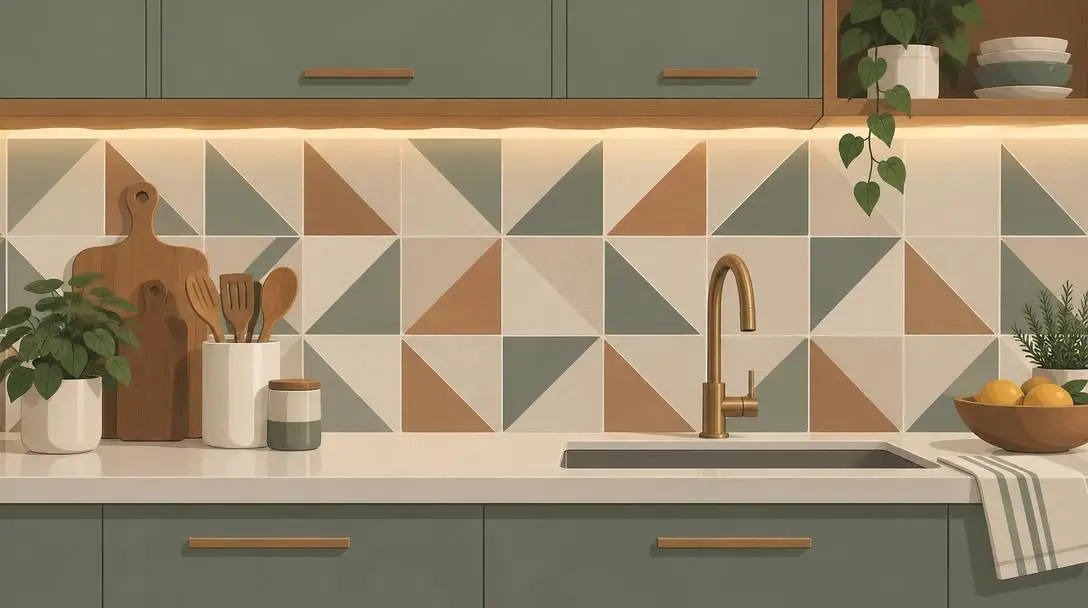 Custom Backsplash