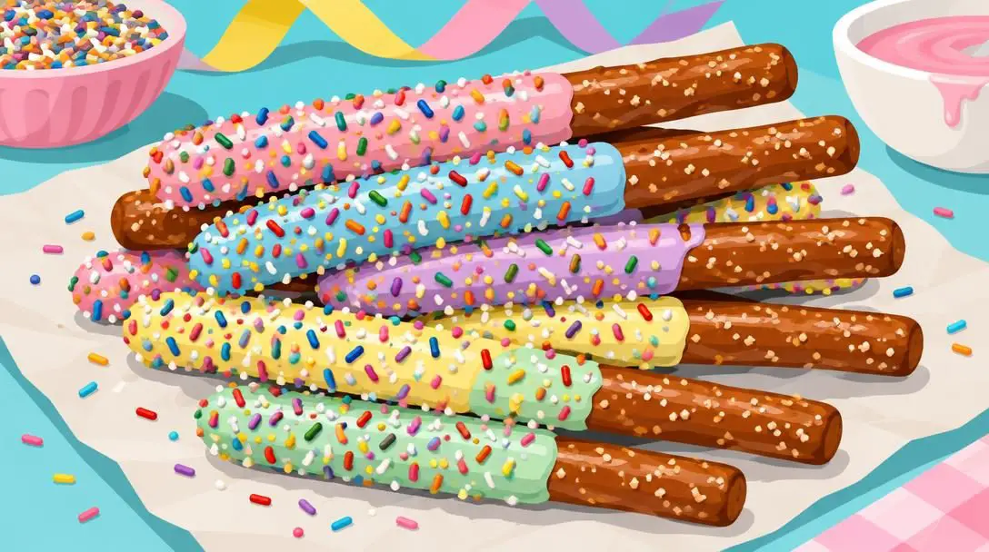 Chocolate-Covered Pretzels