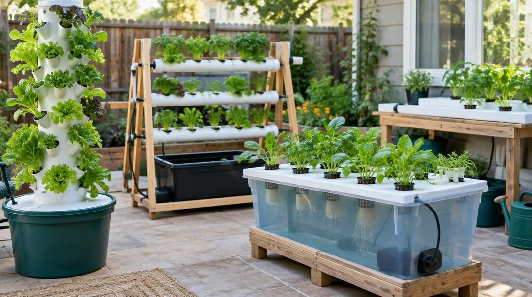 5 DIY Hydroponic Gardens to Grow Food All-Year-Round