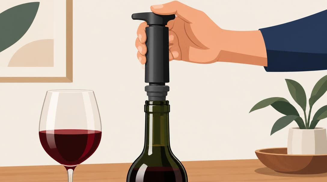Wine Bottle Vacuum Sealer