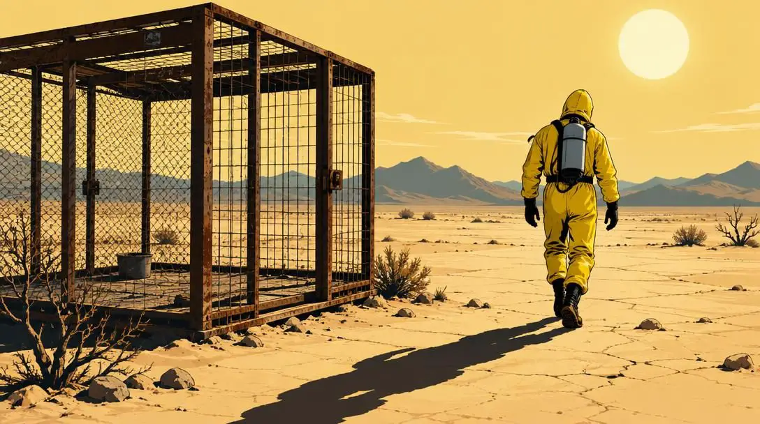 Walter White and Jesse Pinkman