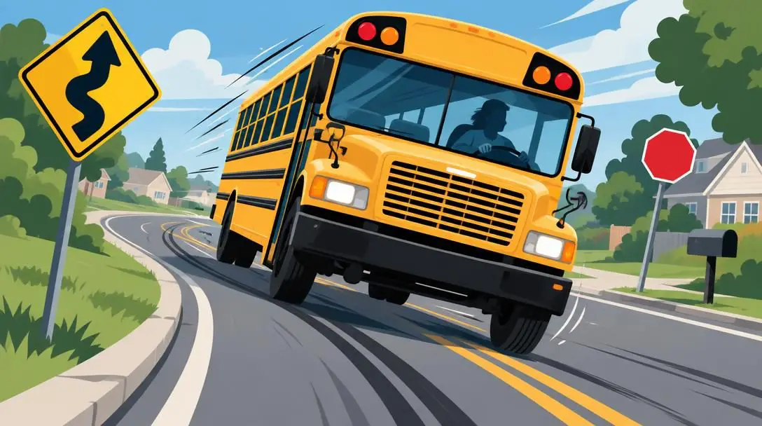 Louisiana School Bus Chase