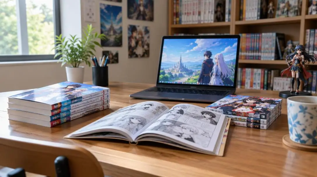 5 Japanese light novels and web novels that have been adapted into successful anime or manga series