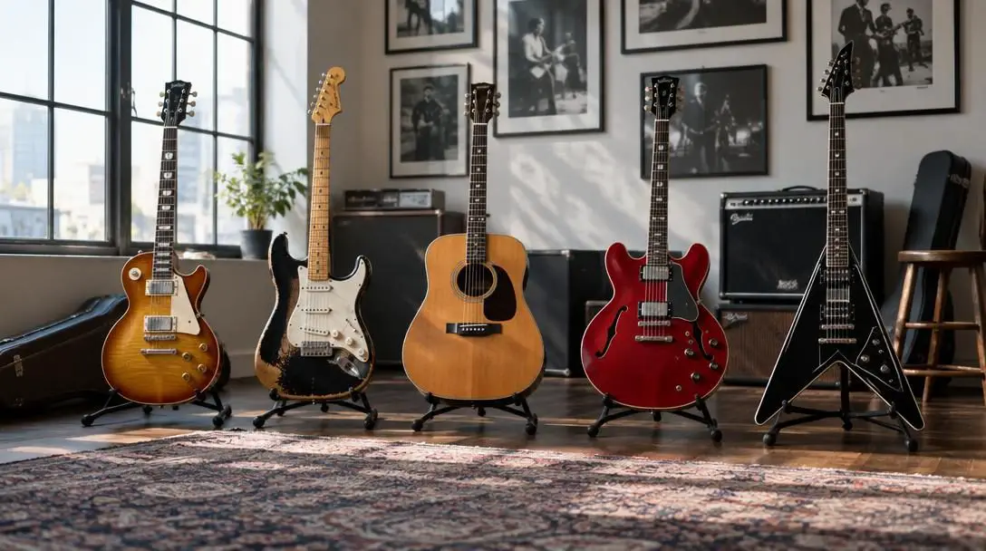 5 Most Iconic Guitars of All Time and Their Famous Owners