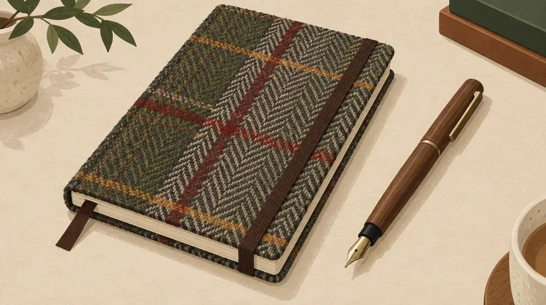 Harris Tweed Notebook