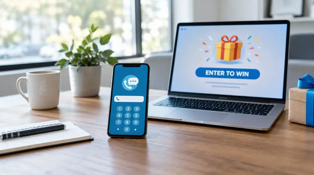 5 reasons why a temporary phone number is a smart choice for online contests and giveaways