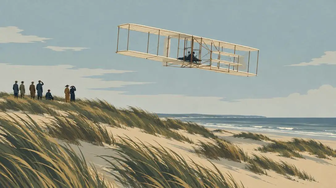 The 1903 Kittyhawk Flight Audience