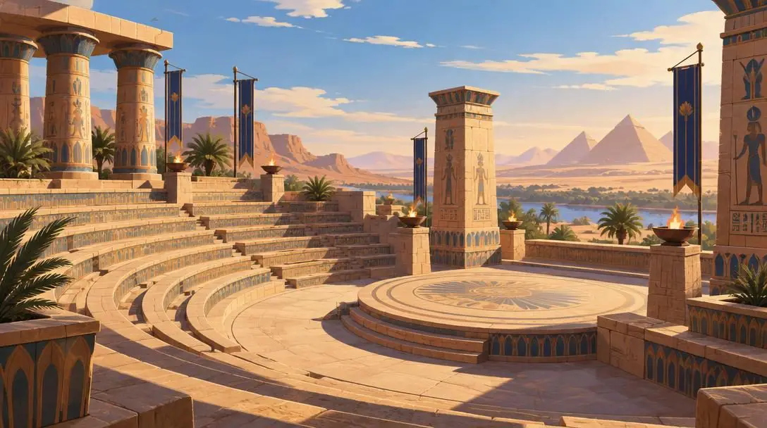 Ancient Egyptian theater