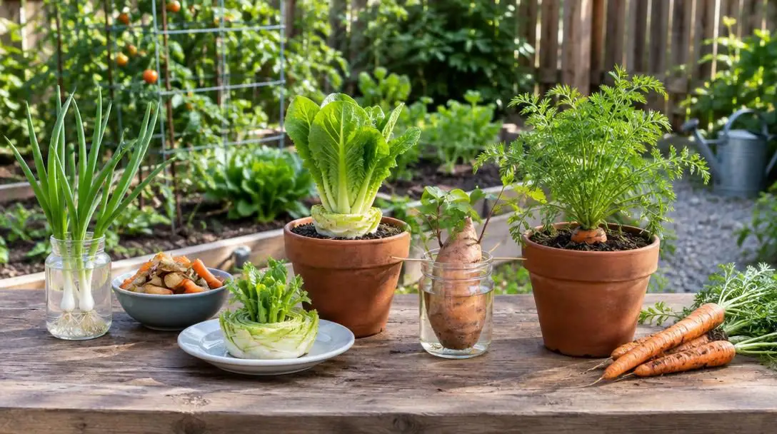 5 Vegetables You Can Grow from Scraps