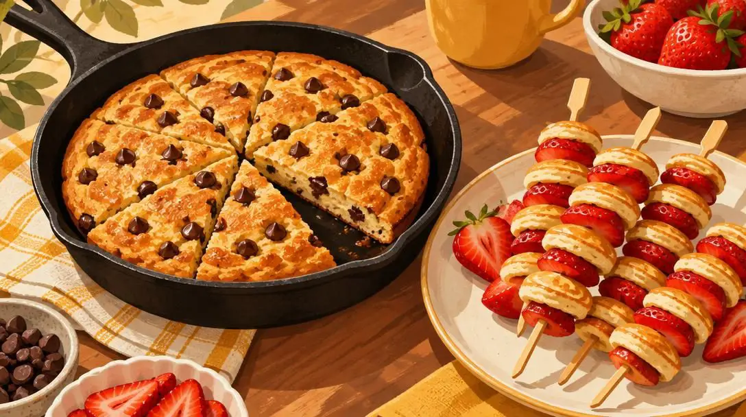 Reimagined Pancake Presentations