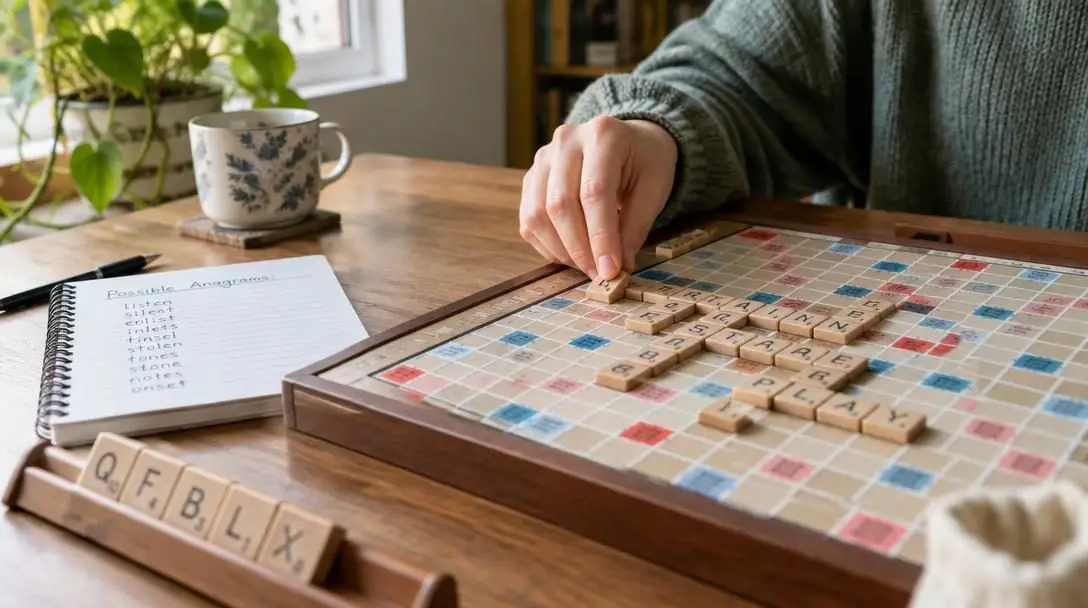 Becoming An Expert Anagrammer Through Playing Scrabble