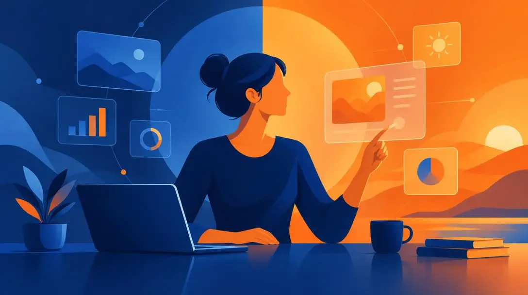 Blue and Orange