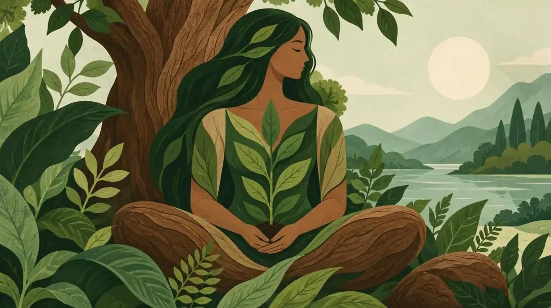 Green and Brown