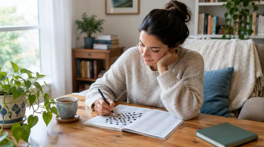 Crossword Puzzle Therapy: How Solving Puzzles Can Help Alleviate Stress and Anxiety