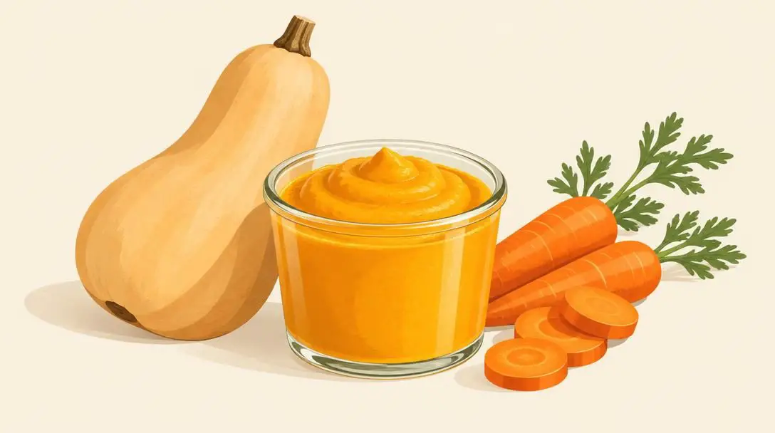 Butternut Squash and Carrot Puree