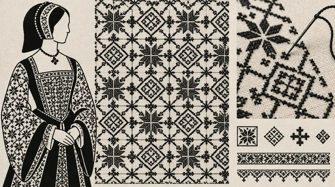 Blackwork Embroidery