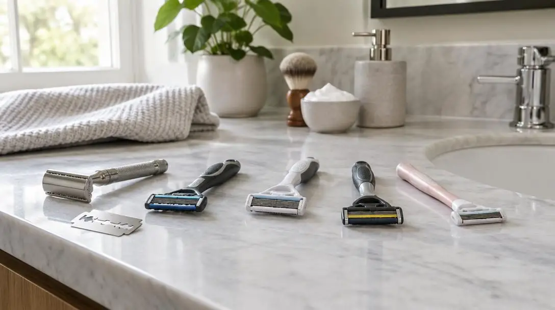Guide to Shaving: The 5 Types of Razor Blades