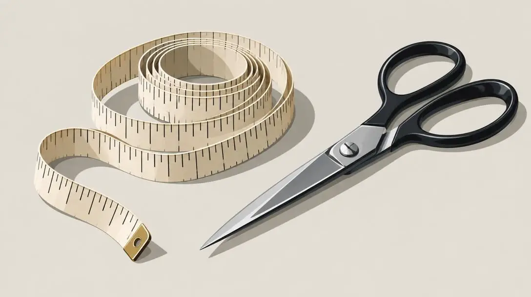 Measuring Tape and Scissors