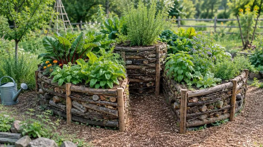Making a Permaculture Keyhole Garden
