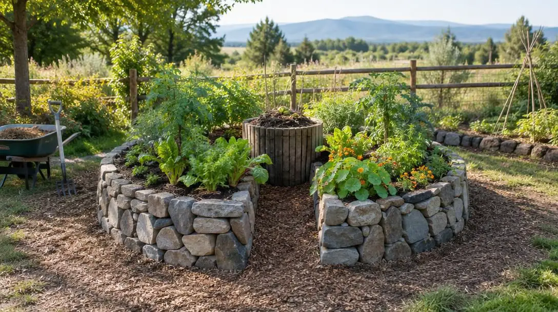 Making a Permaculture Keyhole Garden