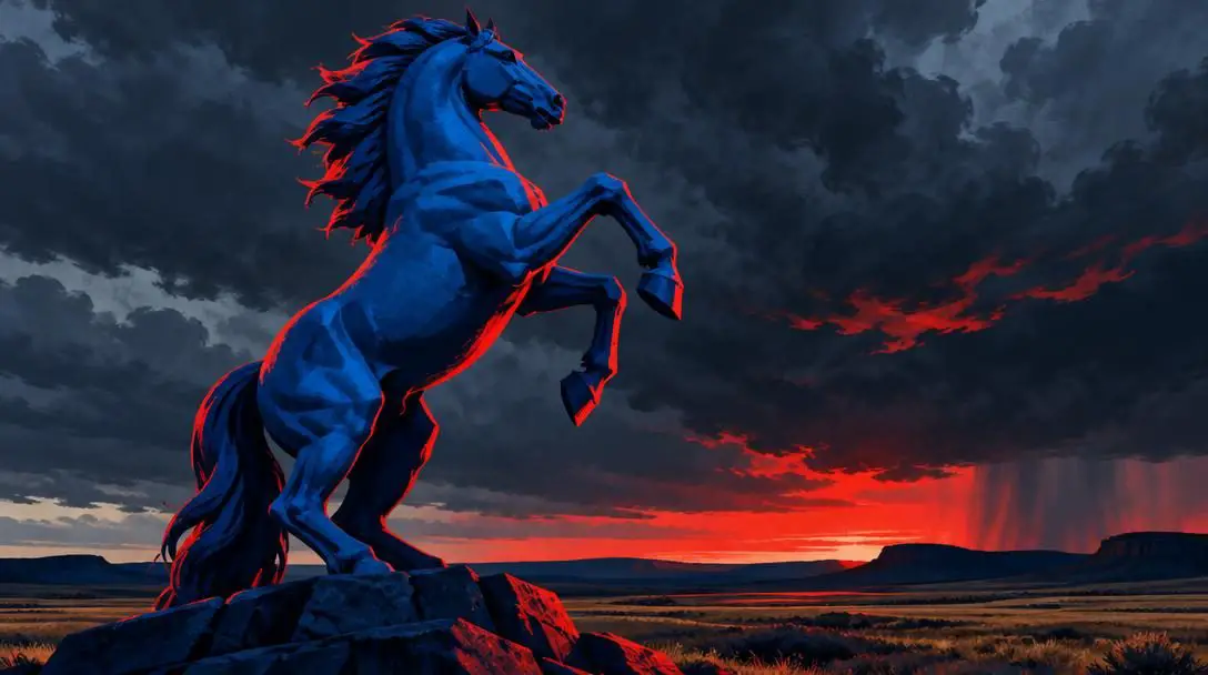 Blue Mustang ("Blucifer")