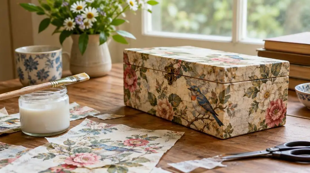 The Art of Decoupage: Transforming Ordinary Objects into Art