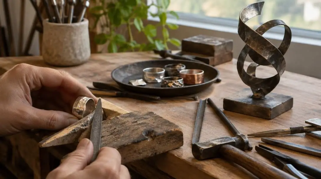 The Art of Metalworking: Crafting Your Own Jewelry and Sculptures