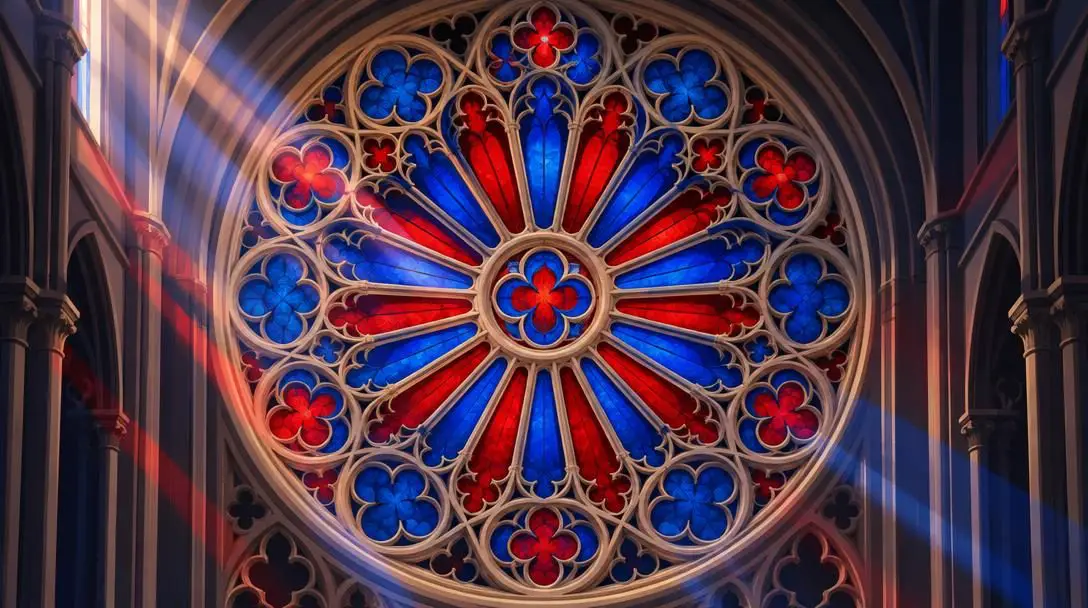 The Rose Window at Notre Dame