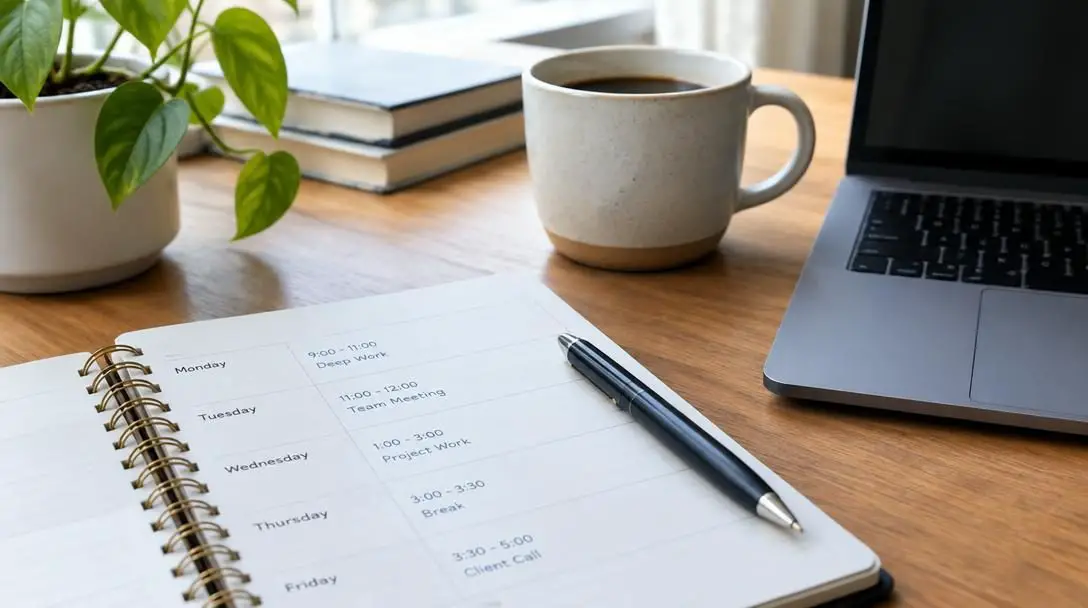 The Benefits of Keeping a Set Routine When Working from Home
