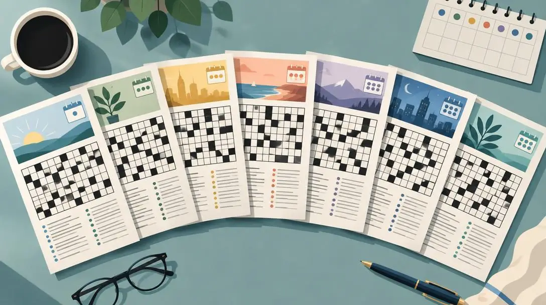 The New York Times Monday Through Friday Easy to Tough Crossword Puzzles