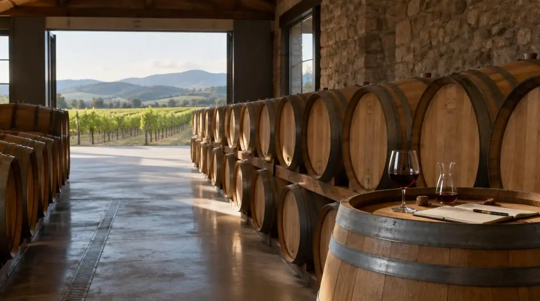The Influence of Oak Barrels on Wine Flavors and Aging