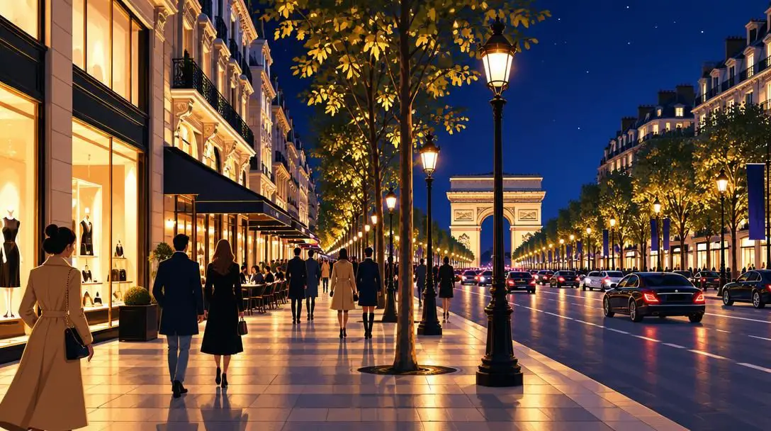 Haute Couture and Evening Strolls on the Champs-Élysées