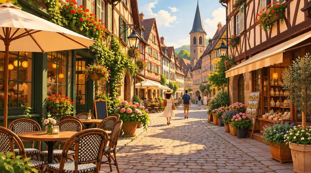 The Fussgängerzone Pedestrian Center