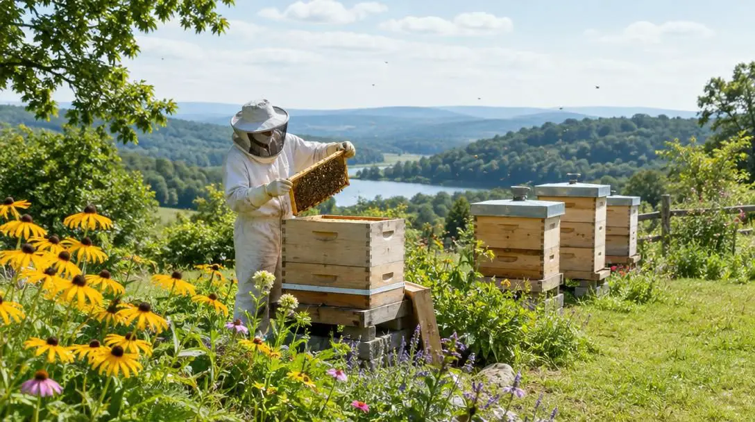 The Joy of Beekeeping: A Guide to Supporting Pollinators and Harvesting Honey