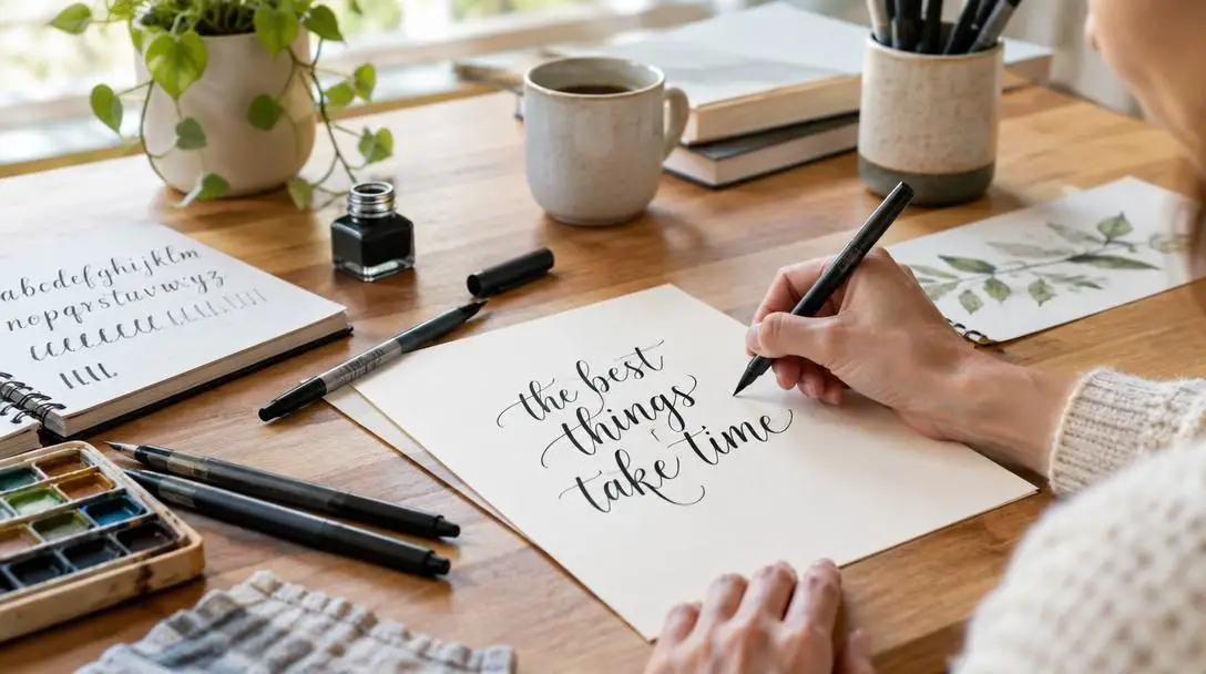 The Joy of Hand Lettering: A Guide to Modern Calligraphy