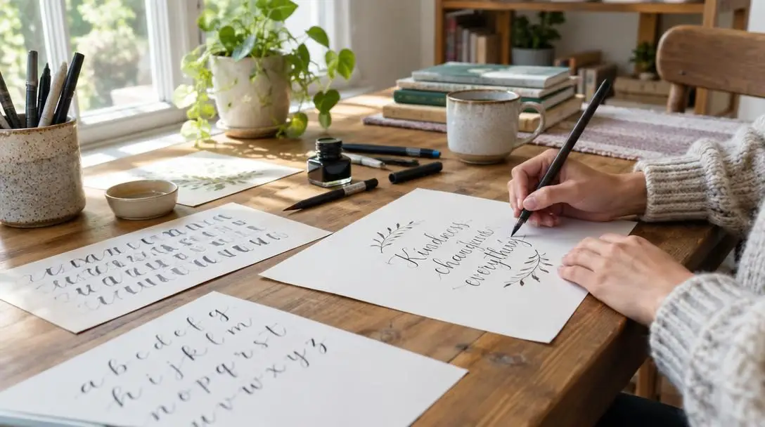 The Joy of Hand Lettering: A Guide to Modern Calligraphy