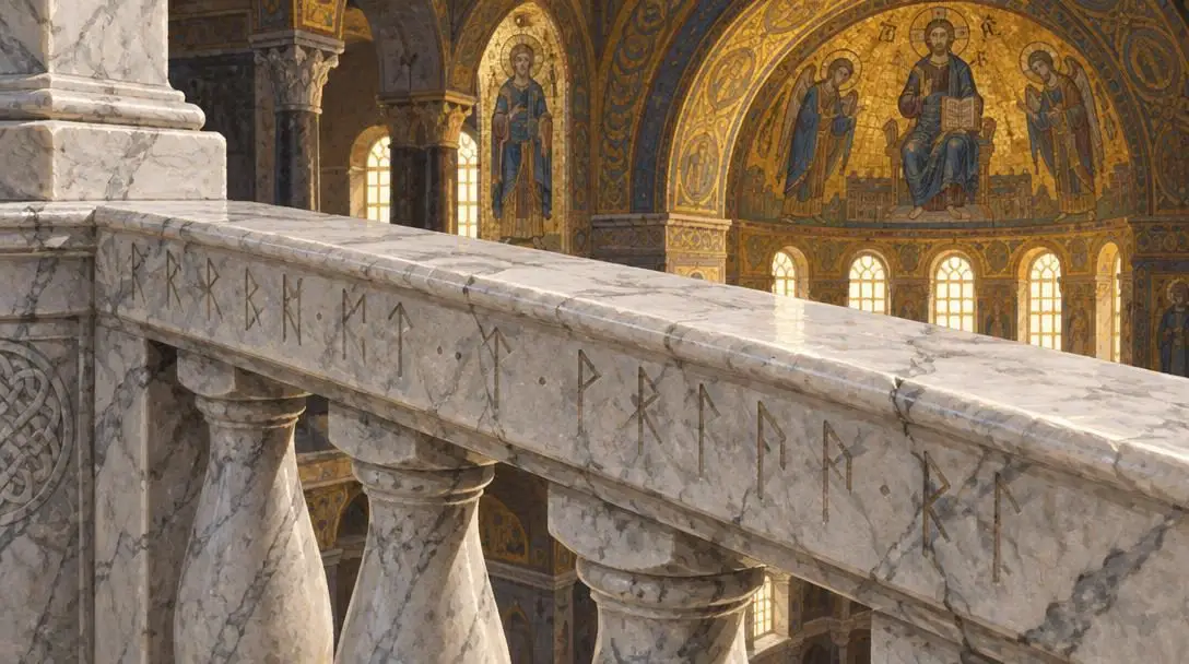 Viking Runes in Hagia Sophia