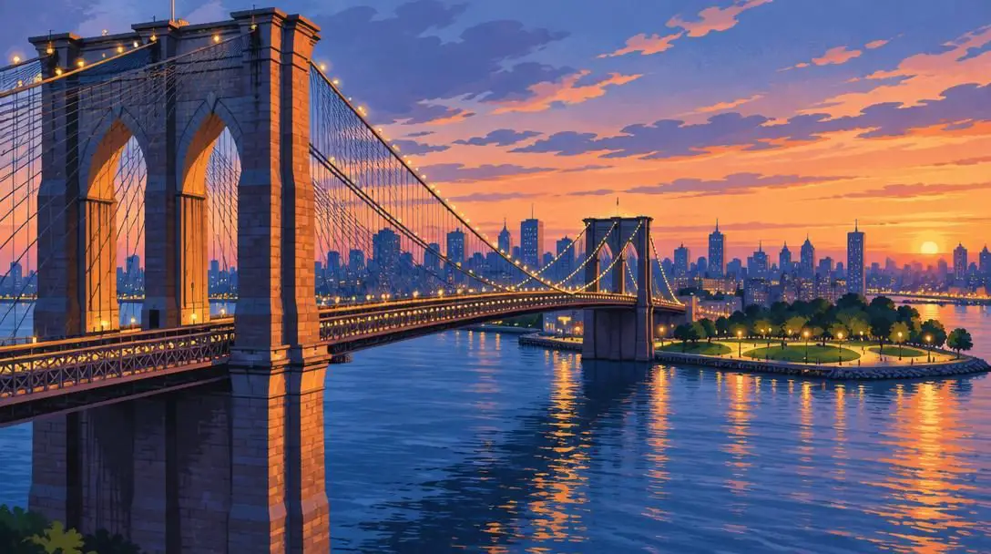 The Brooklyn Bridge
