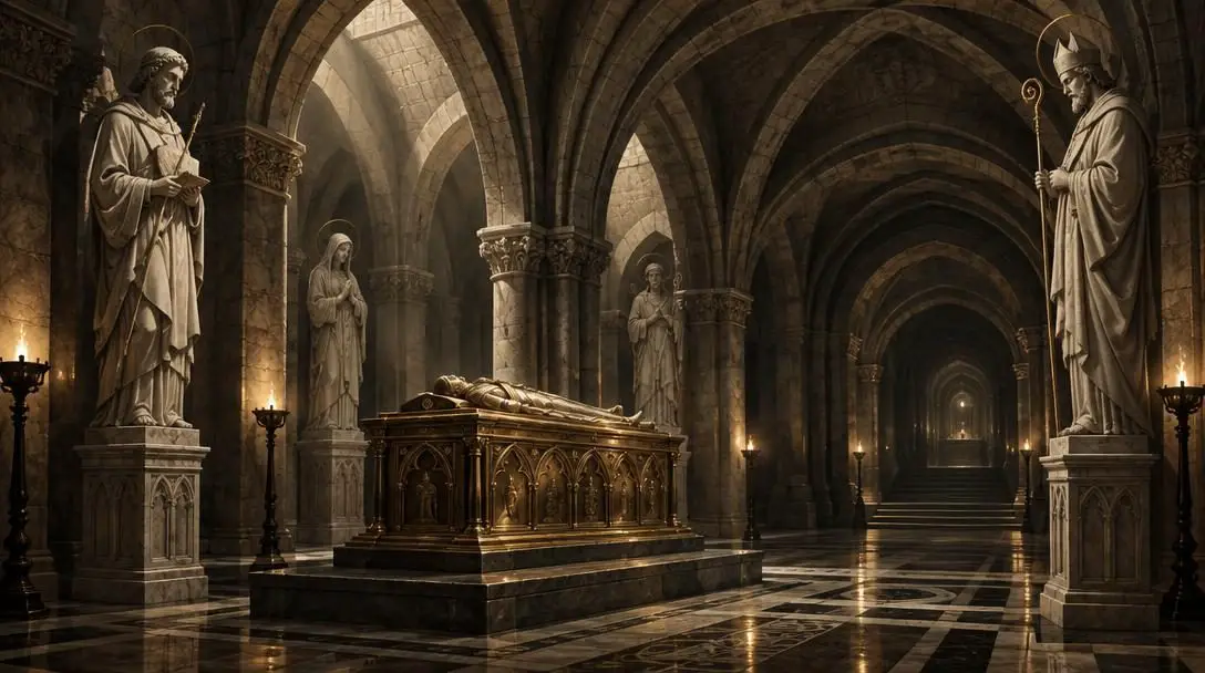 Underground Crypt of the Sao Paulo Cathedral