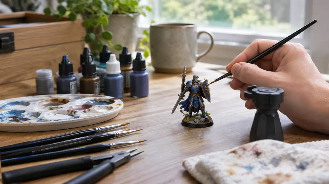 The Top 5 Must-Have Tools for Miniature Painting
